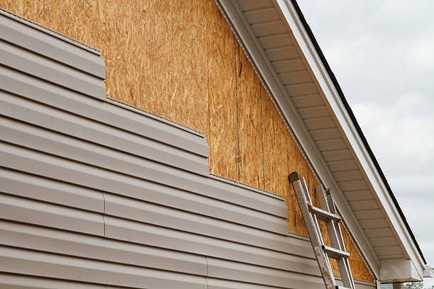 Professional Siding Inspection technician working in Elyria, OH